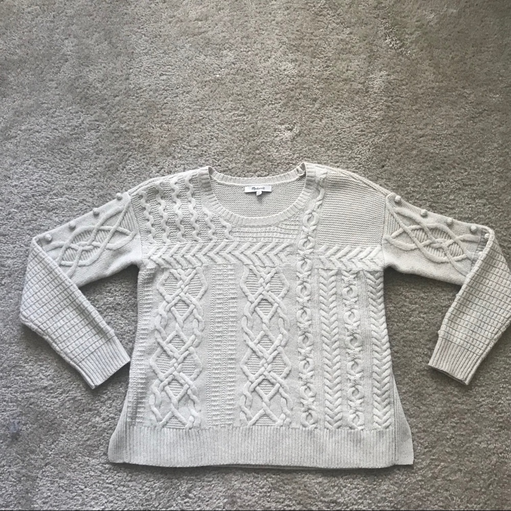 Madewell Cable Knit Sweater